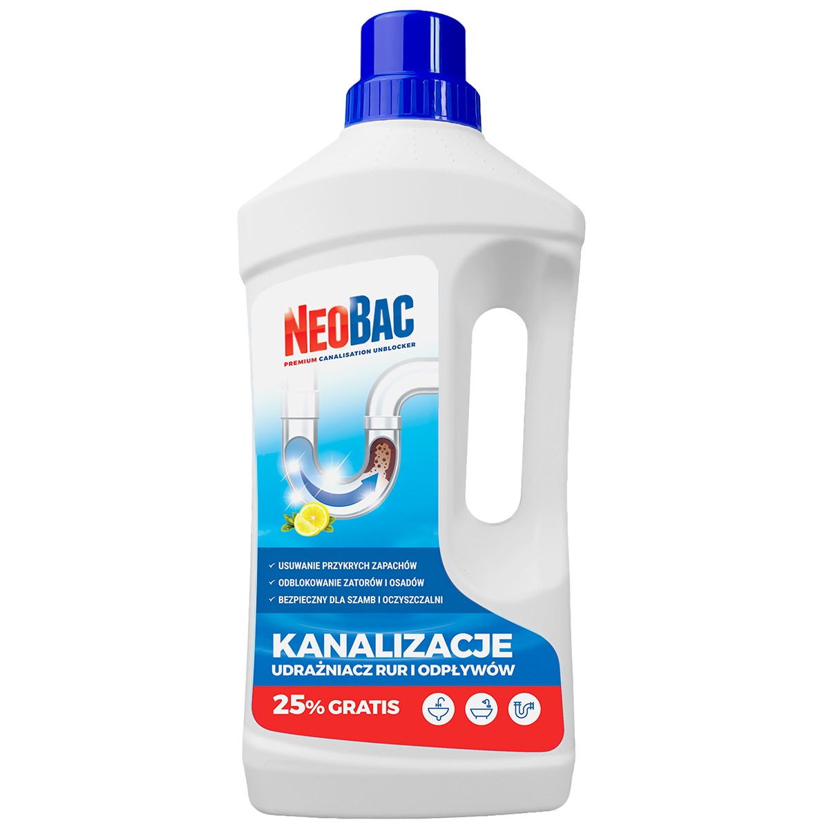 NeoBac kanalizacje Udrażniacz Kret